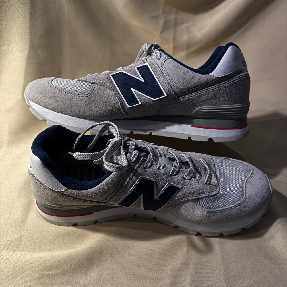 New Balance 574 Rugged Men's Gray/Blue/Red